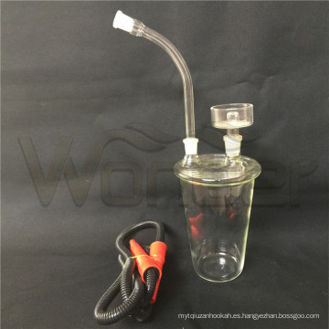 Cheap Hookahs con estuche y LED como la forma de la copa